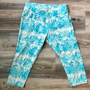 Tropical Capri leggings